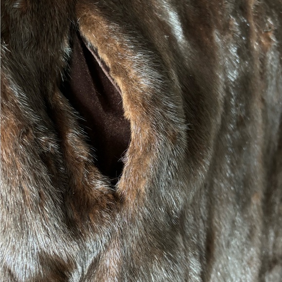 🖤 100% Real Mink Fur Coat Luxury Vintage 🖤 - Picture 11 of 16